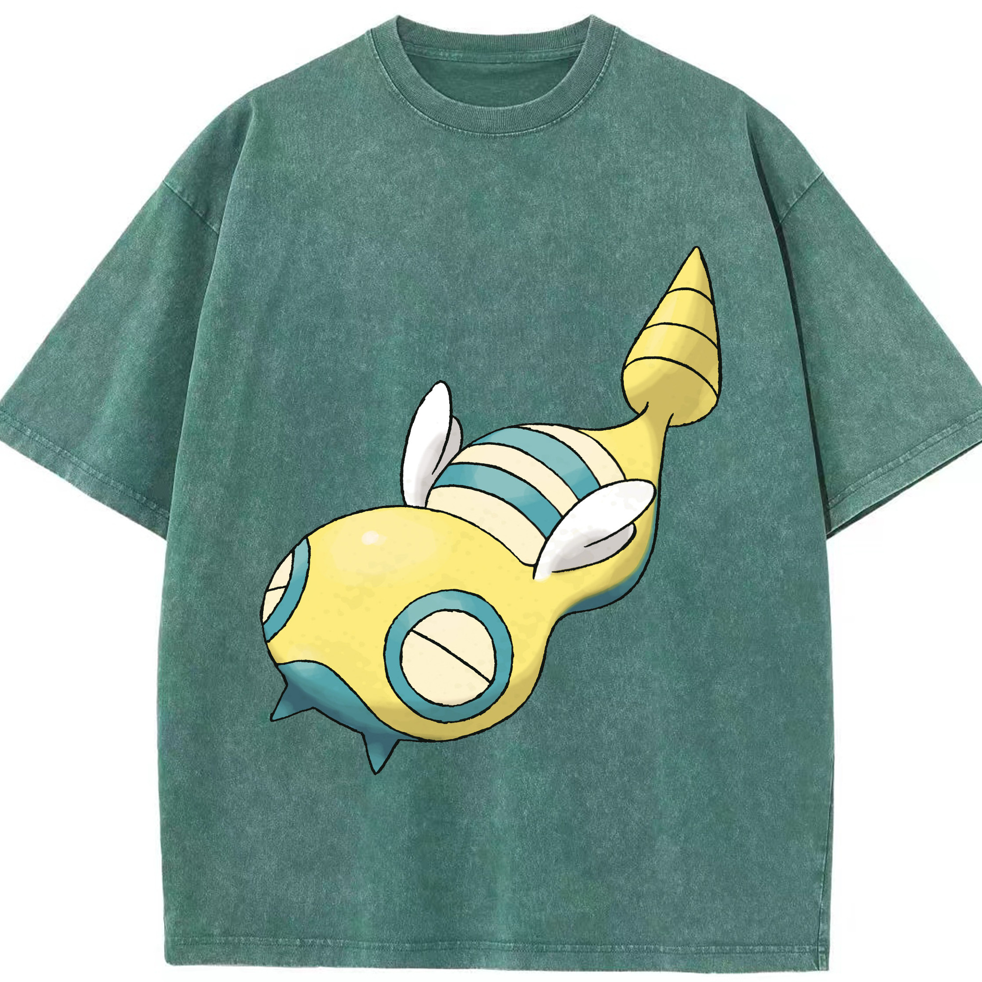 （画像用） ポケットモンスター Pokémon 綿100% ヴィンテージ風 半袖Tシャツ（フロントプリント）